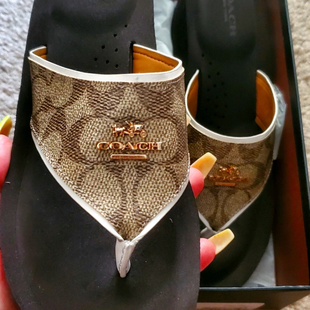 Coach sandals